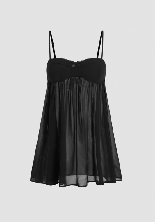 Oversized Mini Nightdress